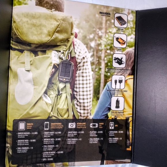 TOUGH TESTED SOLAR POWERED BATTERY PACK USBb+ FREE Multi Tool - Picture 3 of 5